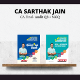 CA Final Audit Question Bank + MCQ By CA Sarthak Jain | For Jan 26 Exams | ICAI New Course